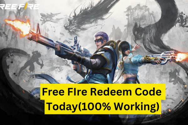 Free FIre Redeem Code Today(100% Working)