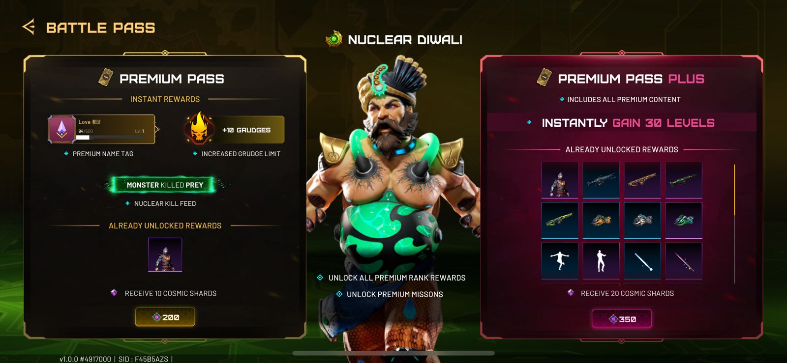 Indus Game battle Pass