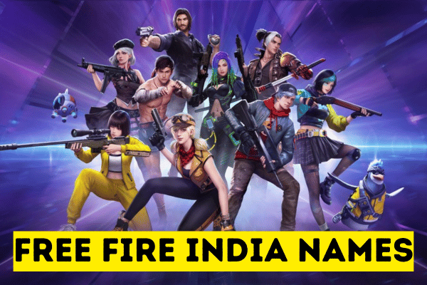 Free Fire India Names 2025